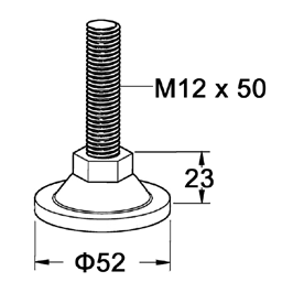 Stopka L-4E — rysunek techniczny