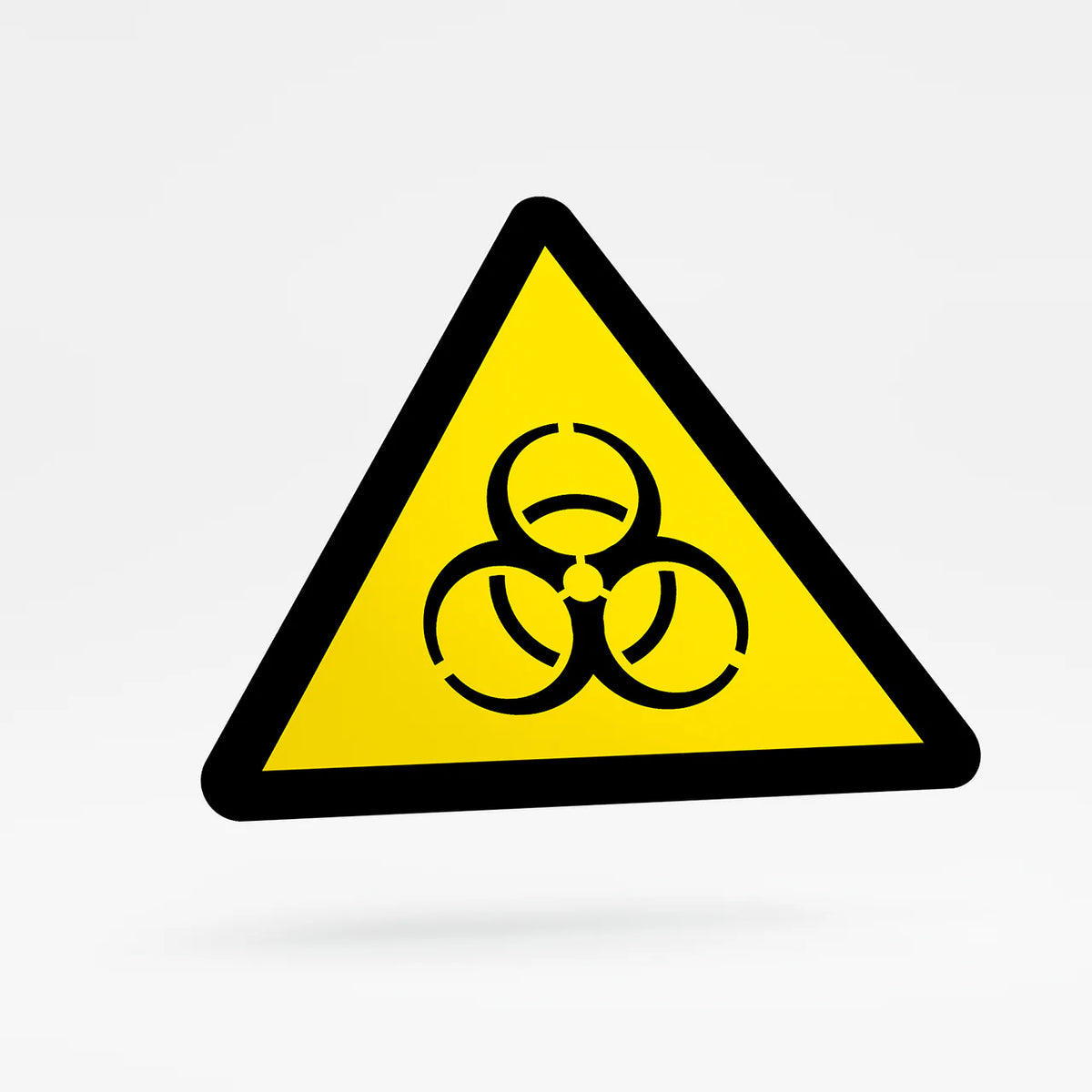 Warning sign - biological hazard