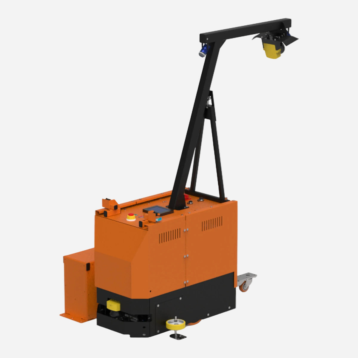 AGV Smart Pile 500 — praca z wozkiem