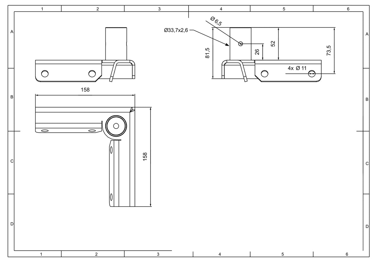 CS-EHP — rysunek techniczny