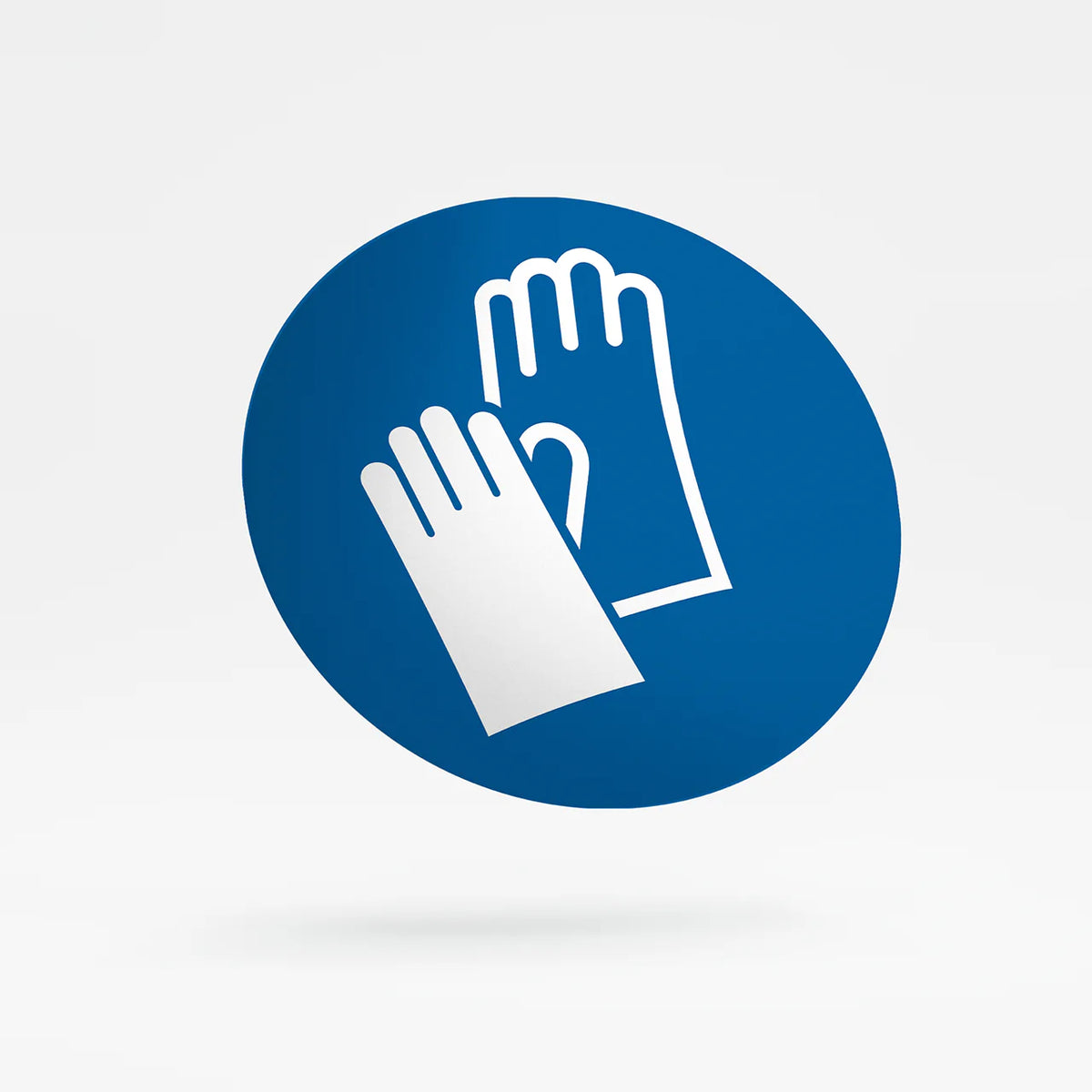 Gebotszeichen - Handschutz benutzen