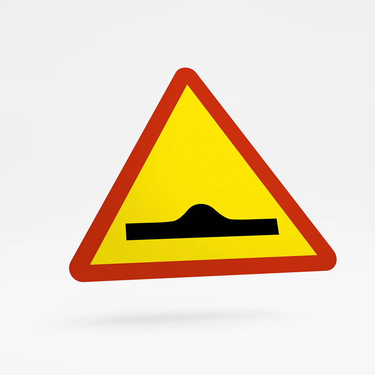 Road sign - speed bump