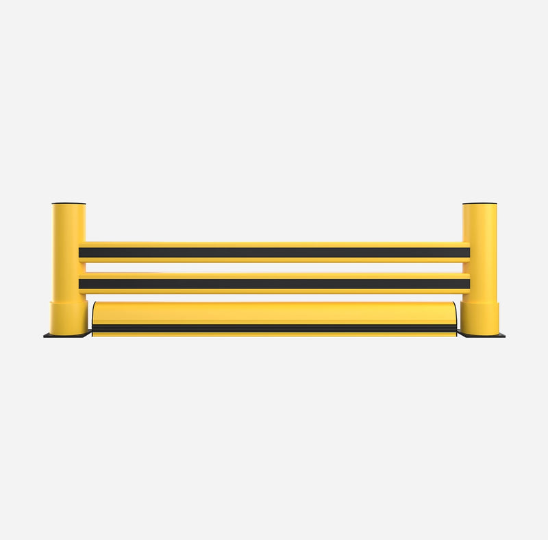 Rack end protector 2R Delta with kerb