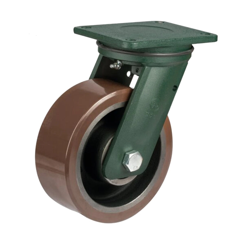 TR-PowerHigh polyurethane wheel, electrowelded swivel castor with a top plate – TR-58-SRP-EE-HD