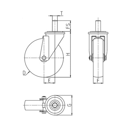 TR-61-SRC — rysunek techniczny