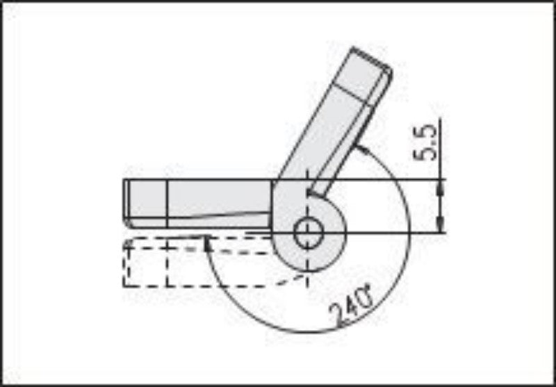 Zawias, 30x39 — widok 3